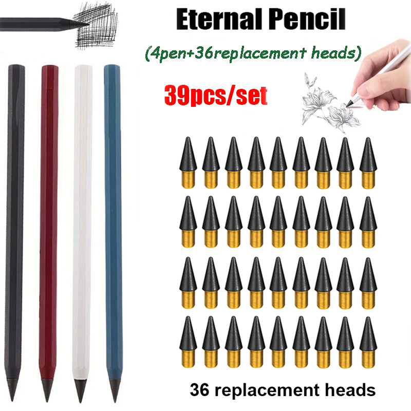 Writing Tools - Набор из 39 креативных металлических карандашей