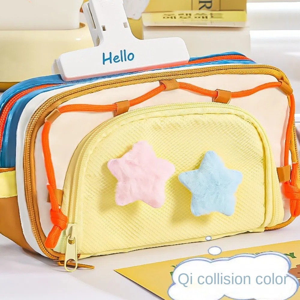 7-слойный пенал в стиле Y2K с  – обзор и цена Aesthetic Large Pencil Case Pouch