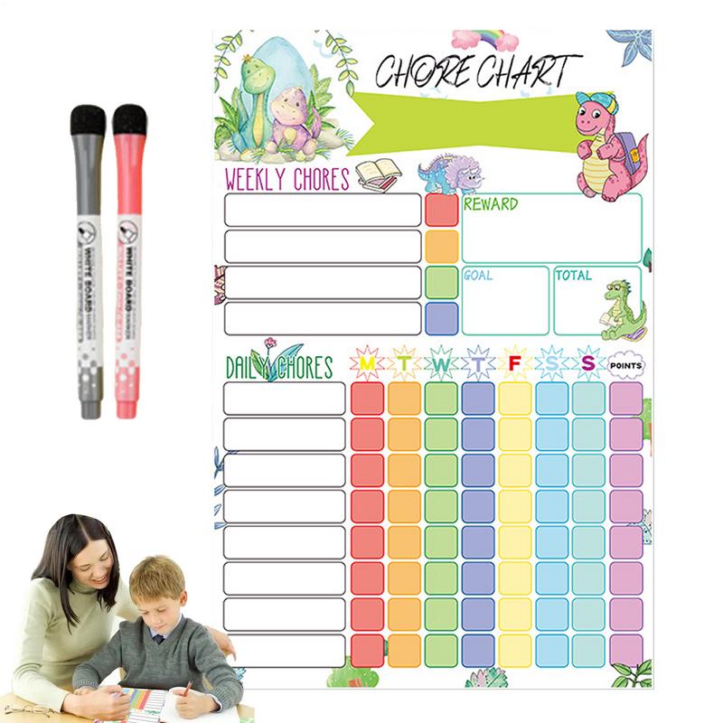Магнитная таблица работы, ежен – обзор и цена Kids Magnetic Reward Chart Board